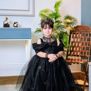 Black Princess Gown