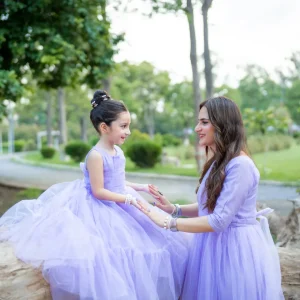 Lilac Princess Gown