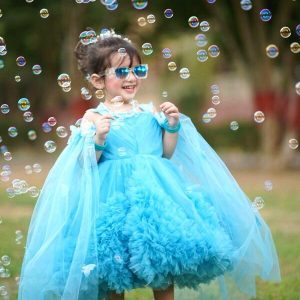 Sky Blue Princess Gown