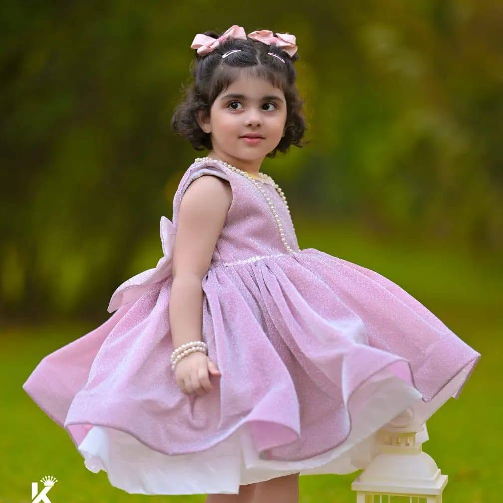 Pink Pearl Princess Frock