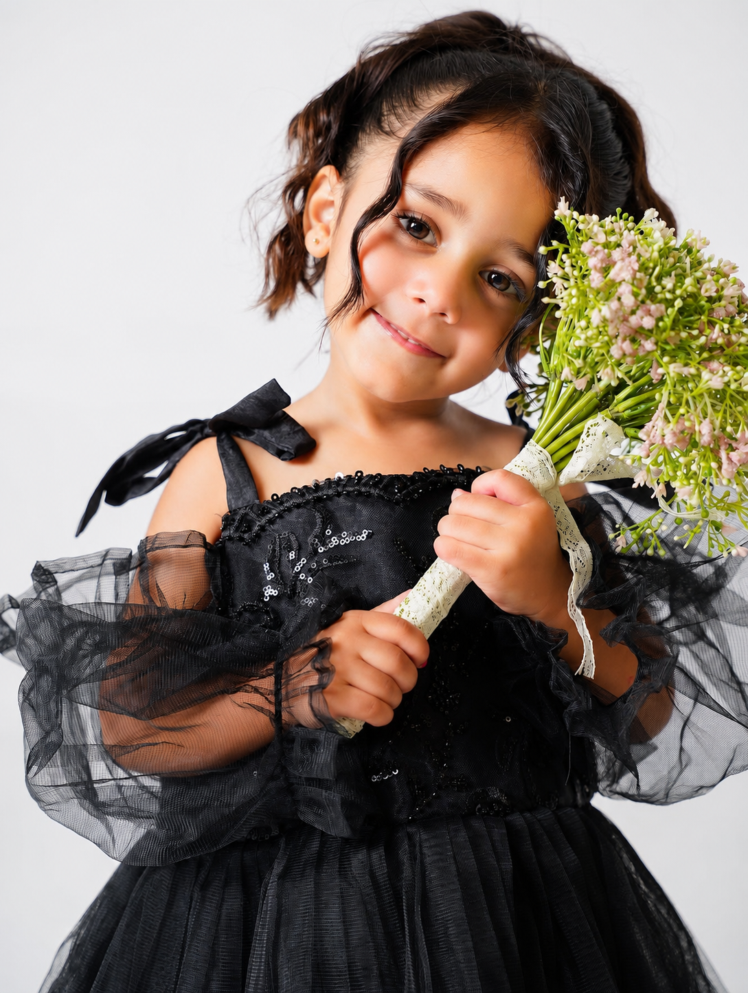 Midnight Sparkle Tulle Frock - Image 2