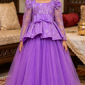Royal Lavender Princess Gown