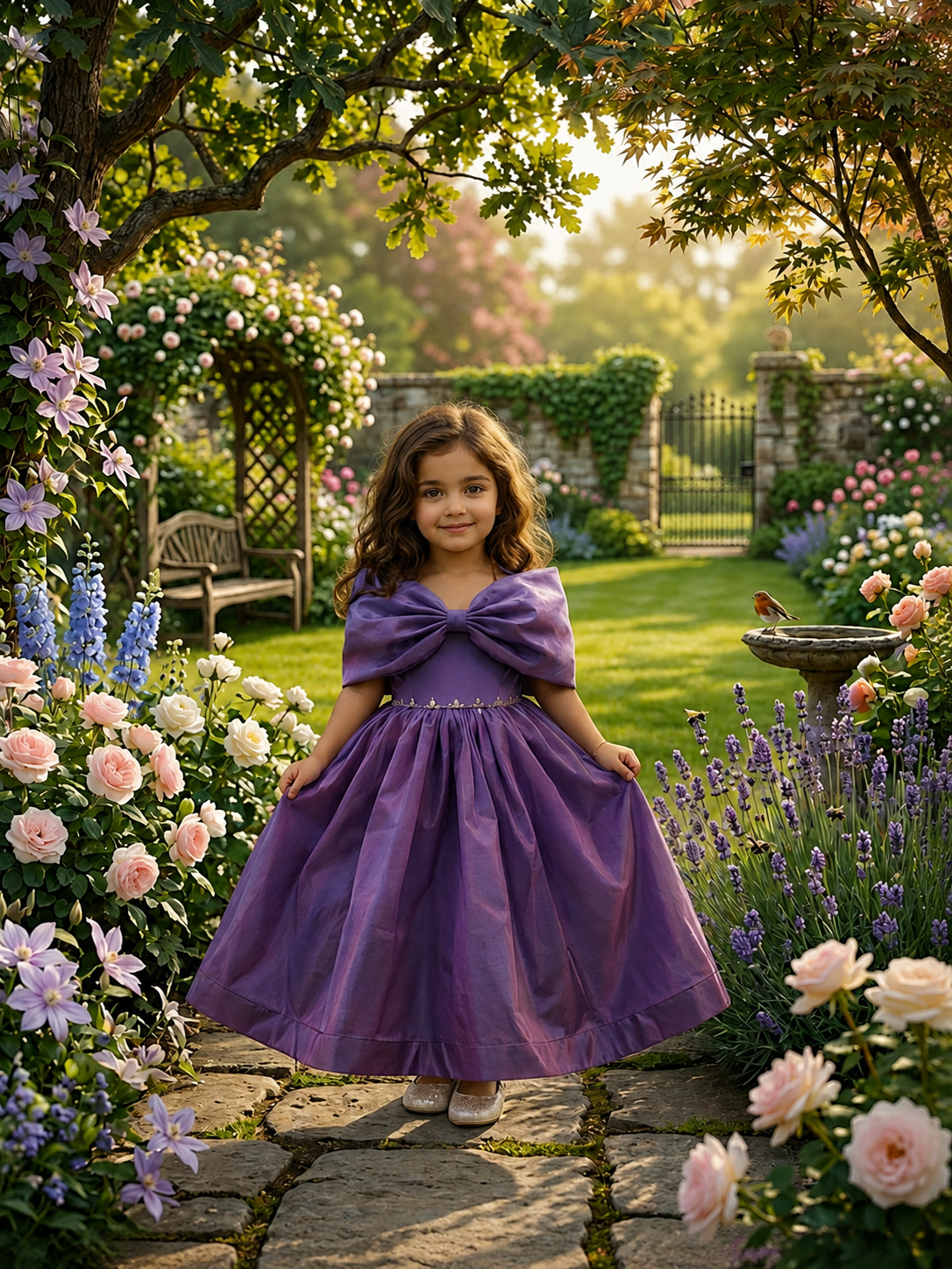 Lavender Princess Dress