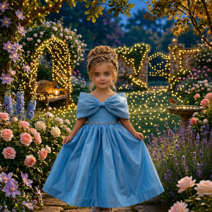 Sky Blue Princess Dress