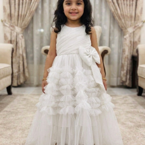 White Tulle Dress