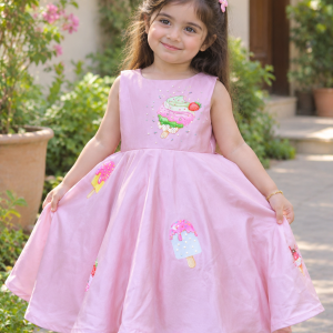 Pink Sprinkle Frock