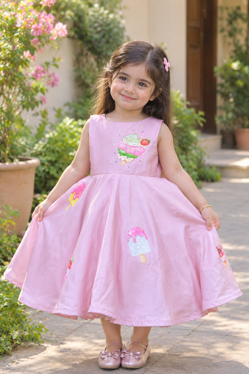 Pink Sprinkle Frock