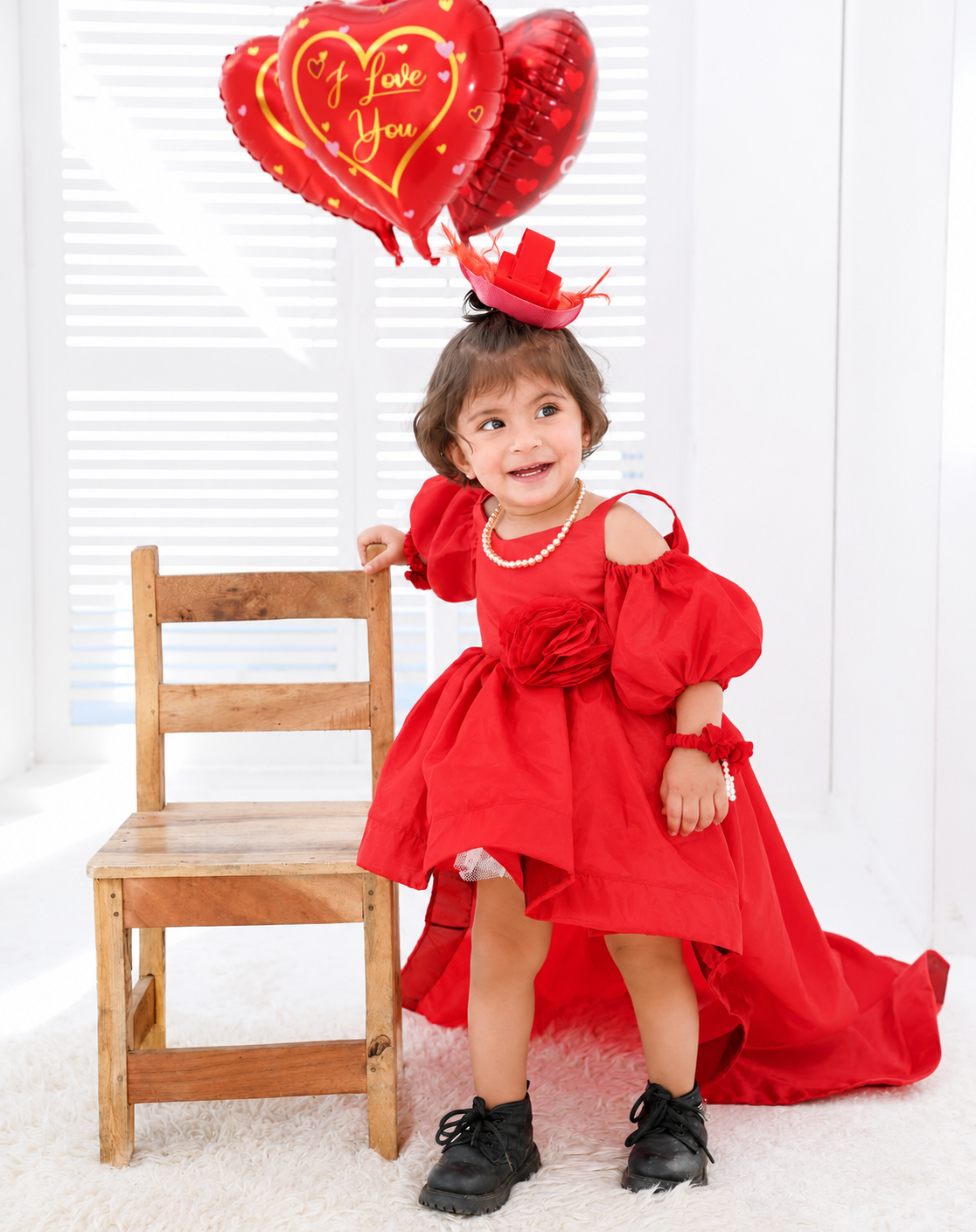 Red Rose Dress